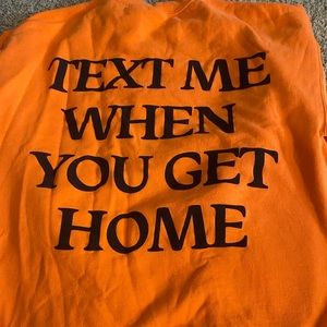 Text Me When You Get Home Lonely Ghost Sweatshirt